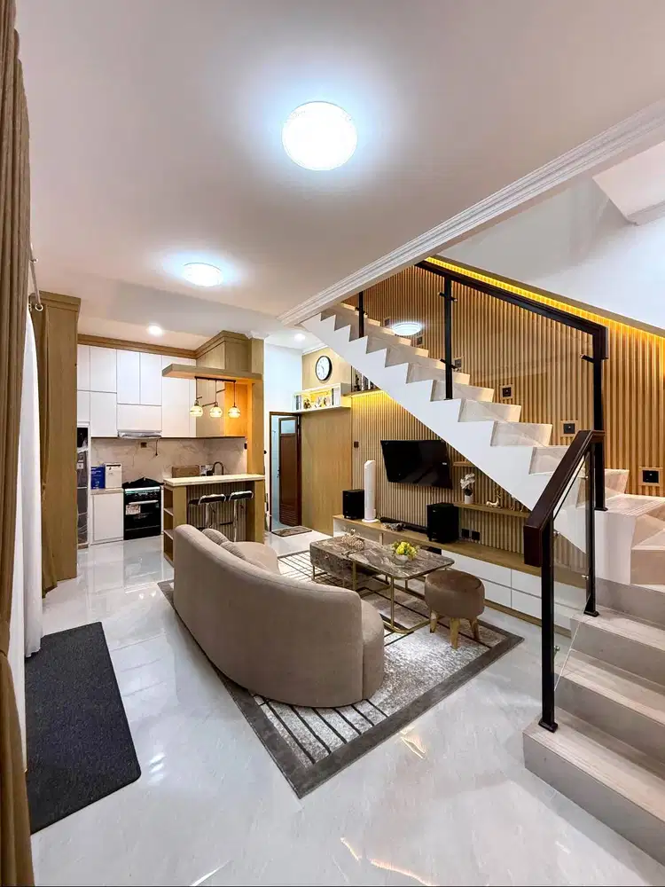 Rumah Baru Bonus Furniture dekat Jalan Gedongkuning