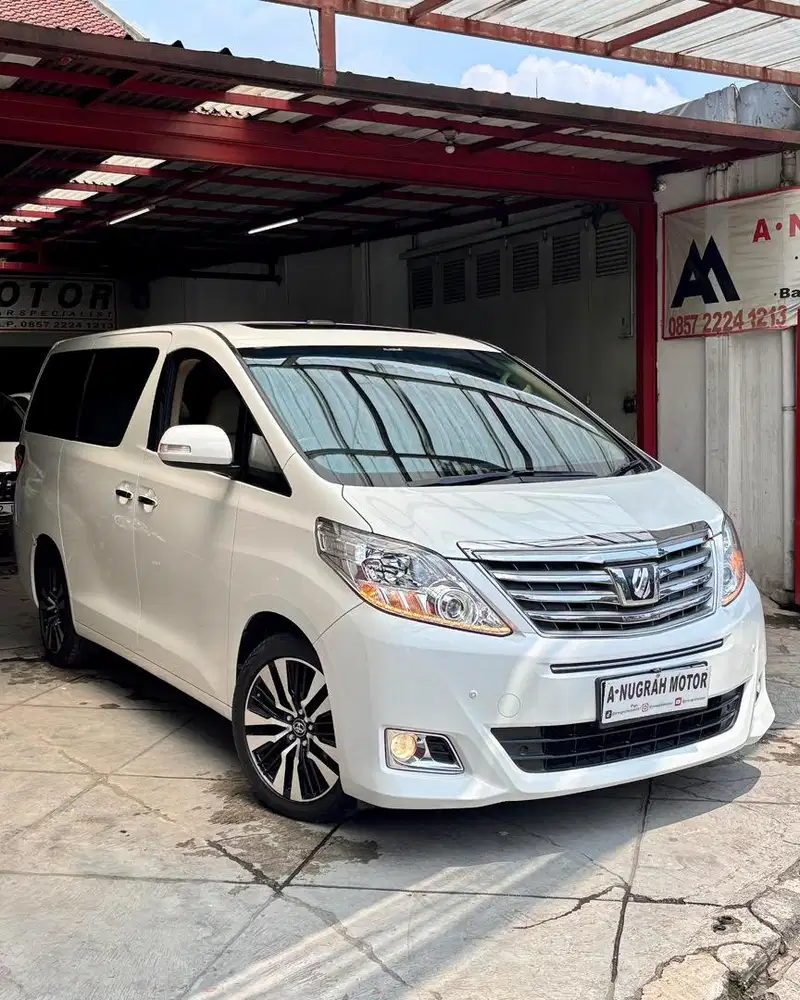 KILOMETER CUMA 70RIBU !! Toyota ALPHARD G ATPM MATIC 2012 PILOT SEAT