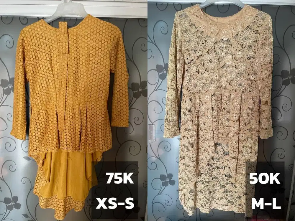 PRELOVED KEBAYA BROKAT BATIK ROK START 25K