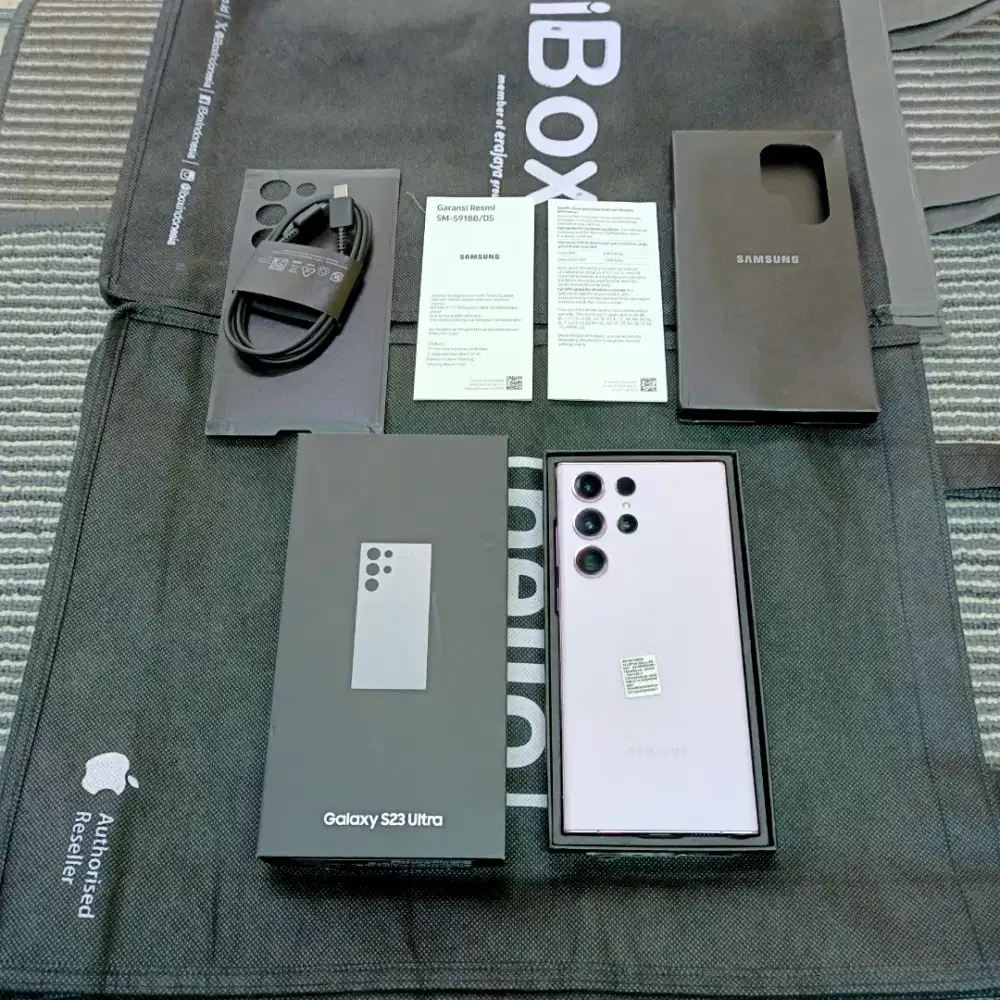 Samsung Galaxy S23 Ultra 12/512gb 99% like new Ex grs resmi sein