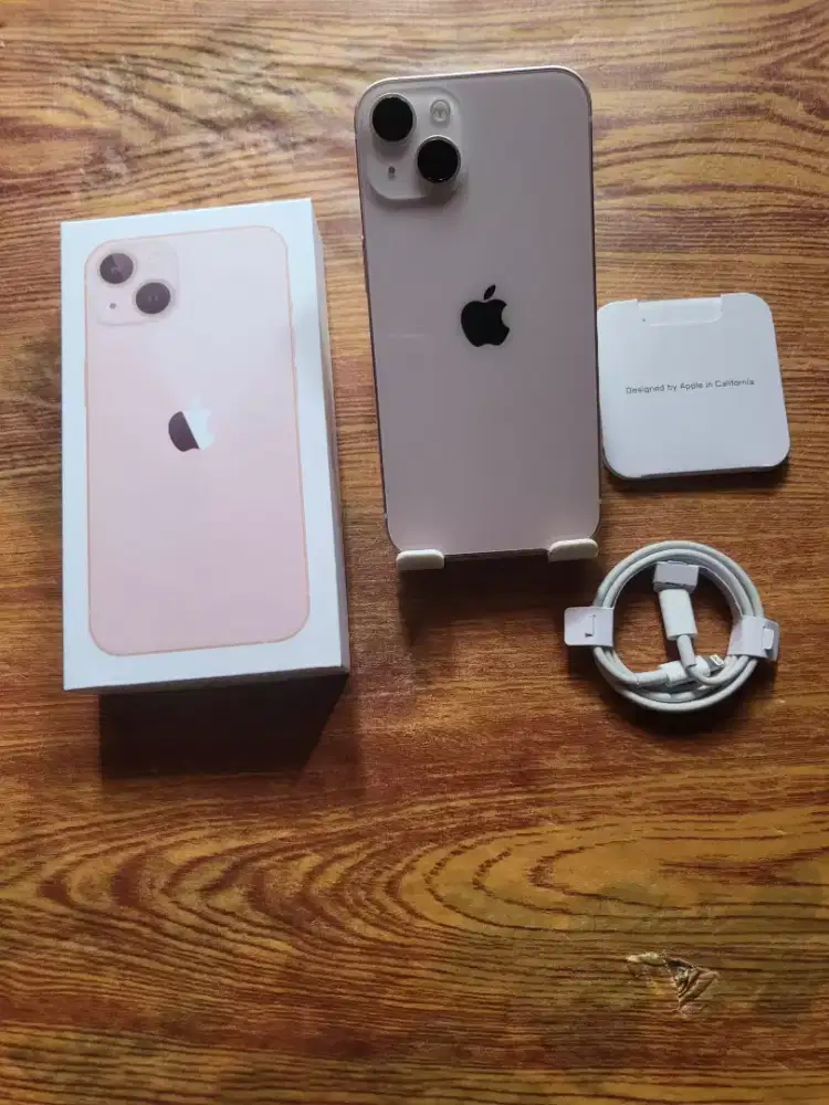 Iphone 13 128gb pink inter fullset mulus