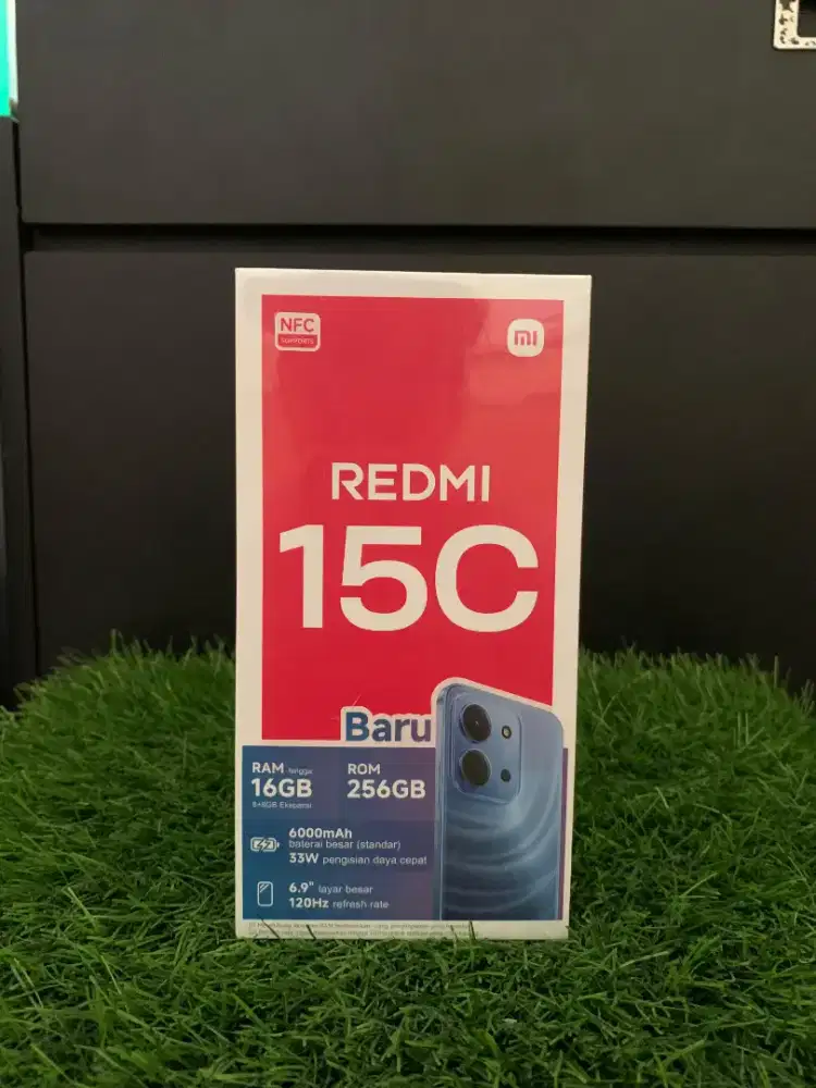 REDMI 15C RAM 8/256 GB (BARU, GARANSI RESMI)