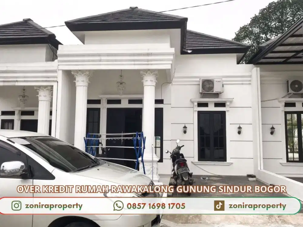Rumah Take Over dkt Kampus UNPAM Pamulang di Graha Saba Rawakalong 3 KT