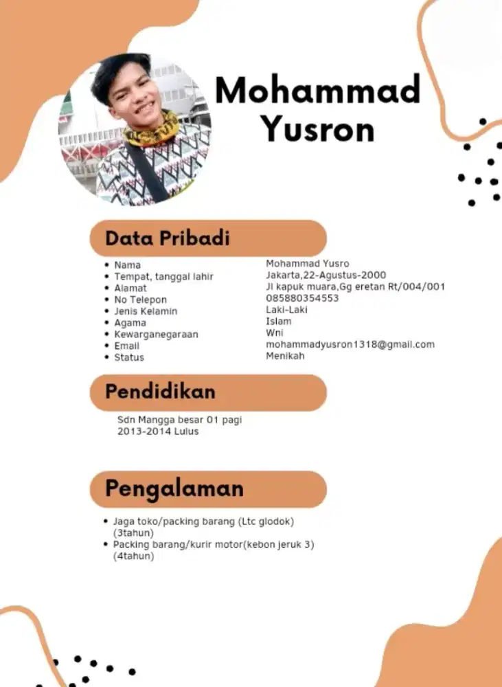 Sedang mencari lowongan pekerjan