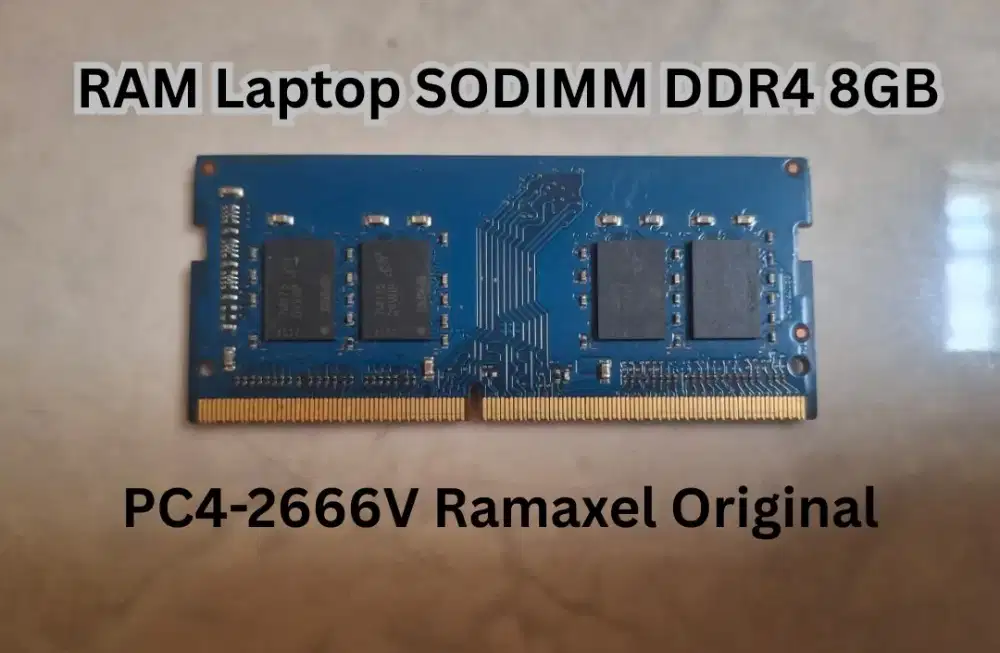 RAM Laptop SODIMM DDR4 8GB PC4-2666V Ramaxel Original