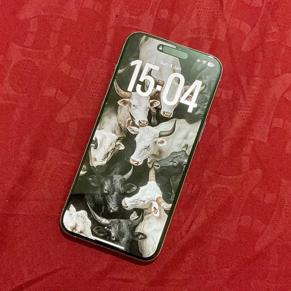 Iphone 15 Pro Max 256 Titanium White ex BliBli