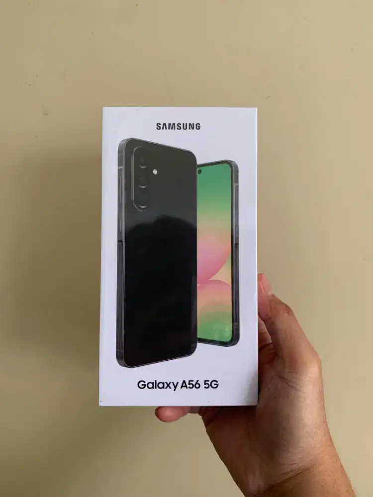 SAMSUNG A56 5G RAM 12/256 GB (BARU, GARANSI RESMI)