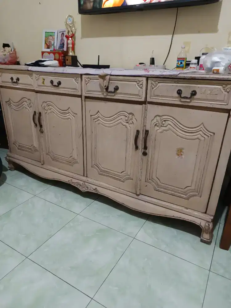 Lemari Jati 2 pintu
