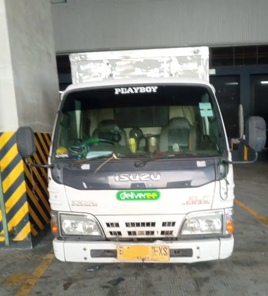 PLAT KUNING Engkel box elf 2015