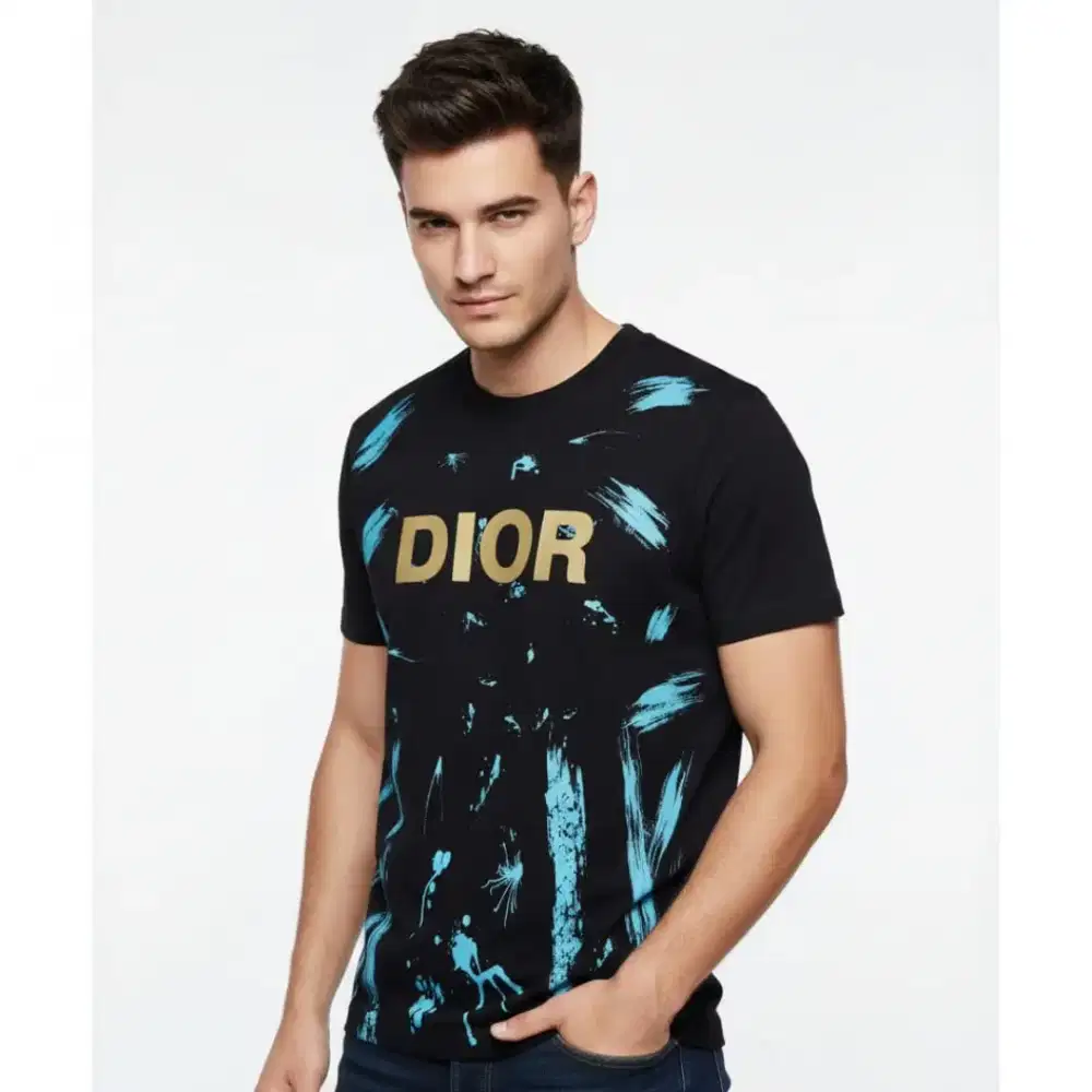 T-shirt Luxury DIOR Tye Dye Black colour Size XS Fit M