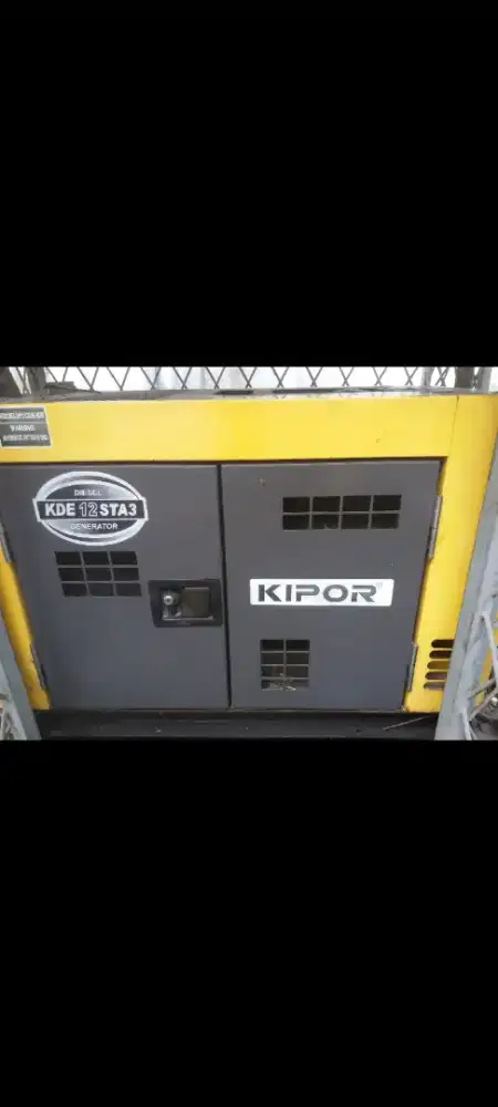 Genset KIPOR KDE 12STA3 10,5KVA 3phase