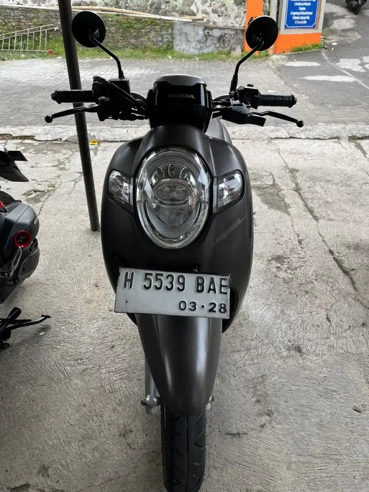 Honda Scoopy Tahun 2018 Warna Coklat