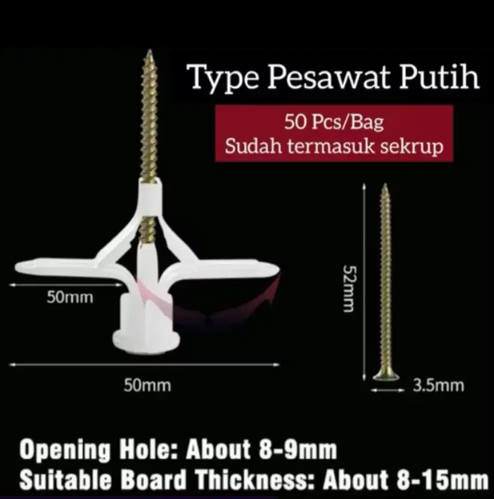 Fisher Gypsum untuk mengikat atau mengencangkan gypsum