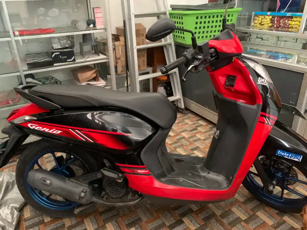 Honda Genio Tahun 2020; selalu dalam perawatan; jarang dipakai