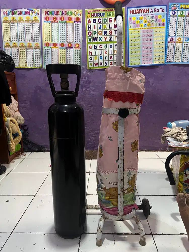 Jual tabung oksigen uk 1m3 , sudah tidak terpakai