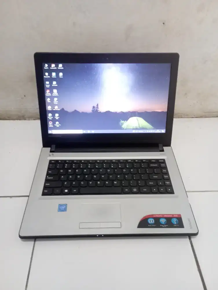 Laptop Lenovo rma 4Gb siap pakai