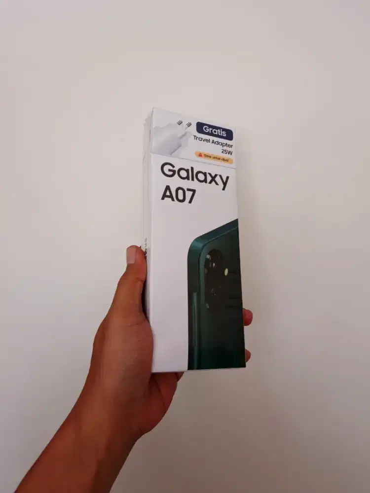 Berminat silahkan WA Samsung Galaxy A07 6/128 Garansi resmi 1thn