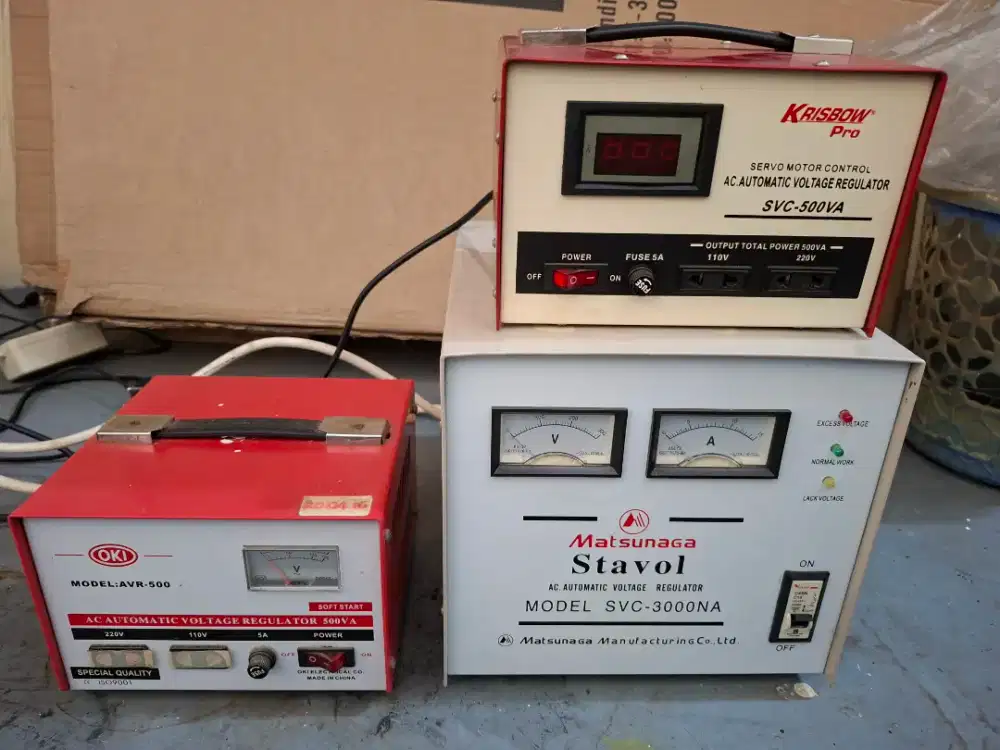 Dijual 3 unit Stabilizer