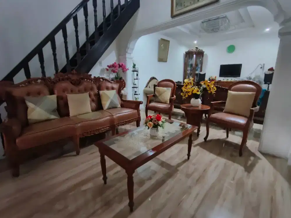 1 set kursi tamu jepara