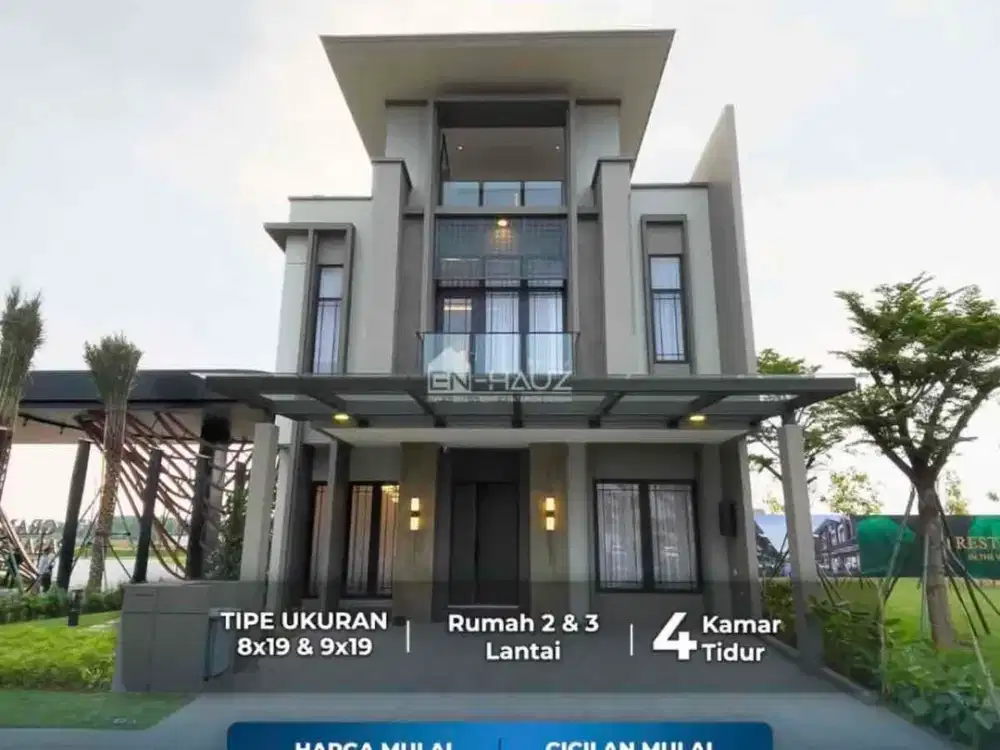 Pasadena Village Rumah 3 Lantai Ekslusif Free PPN di Gading Serpong