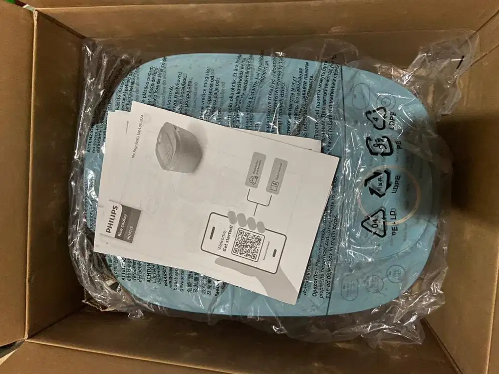 Philips digital rice cooker magic com 1,8L - 16 menu masak