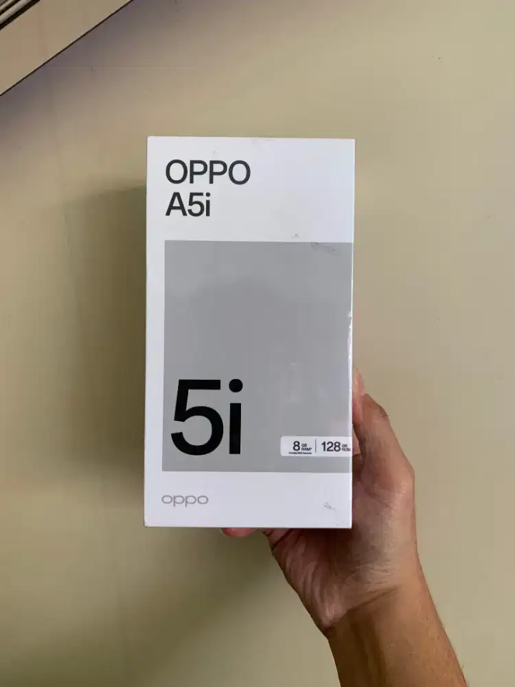 OPPO A5i RAM 4/64 GB (BARU, GARANSI RESMI)