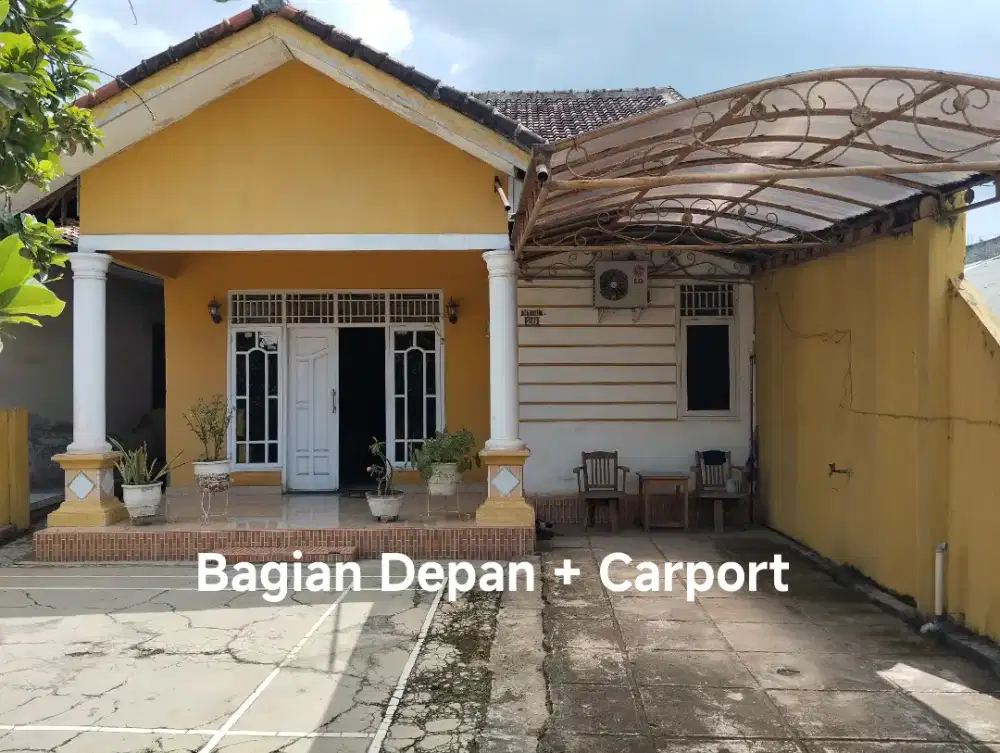 Rumah Strategis Pinggir Jalan Bebas Banjir