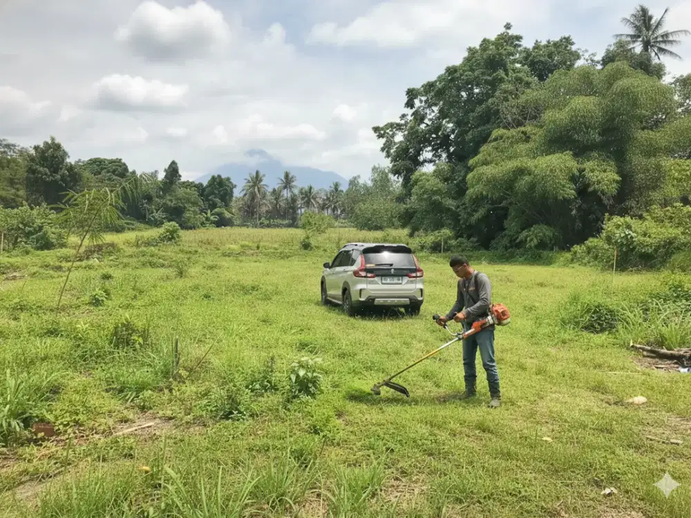 Dijual Pekarangan Siap AJB Harjobinangun Pakem 2 Jt-an/m2 Dekat Kopi Klotok