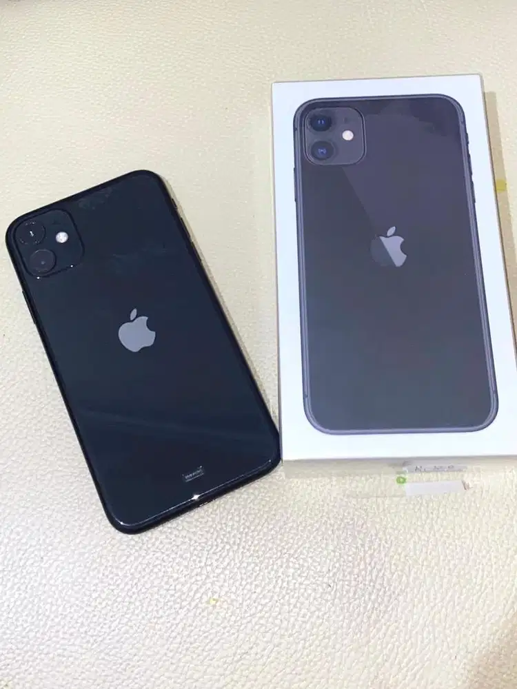 JUAL IPHONE 11 BLACK 128GB