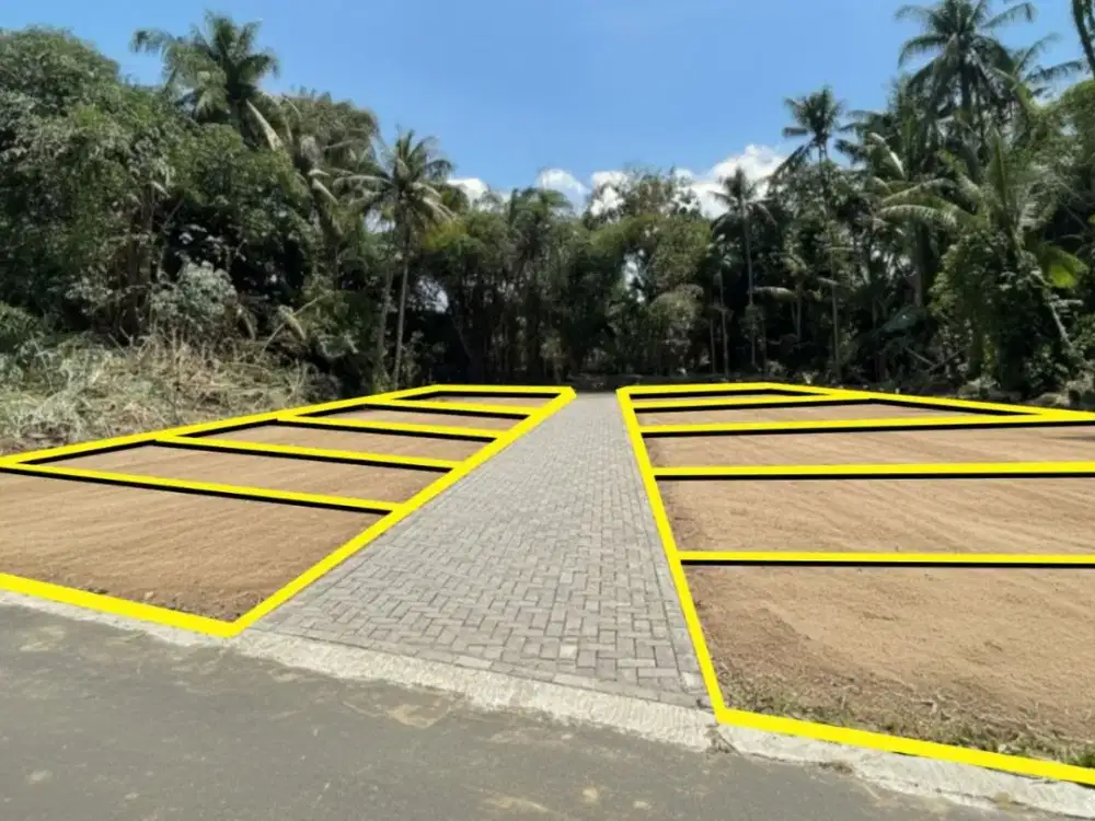 Dijual Tanah Pekarangan Tridadi Belakang Kantor BPN Sleman - 2,2 Jtm2 Bisa Cash Tempo