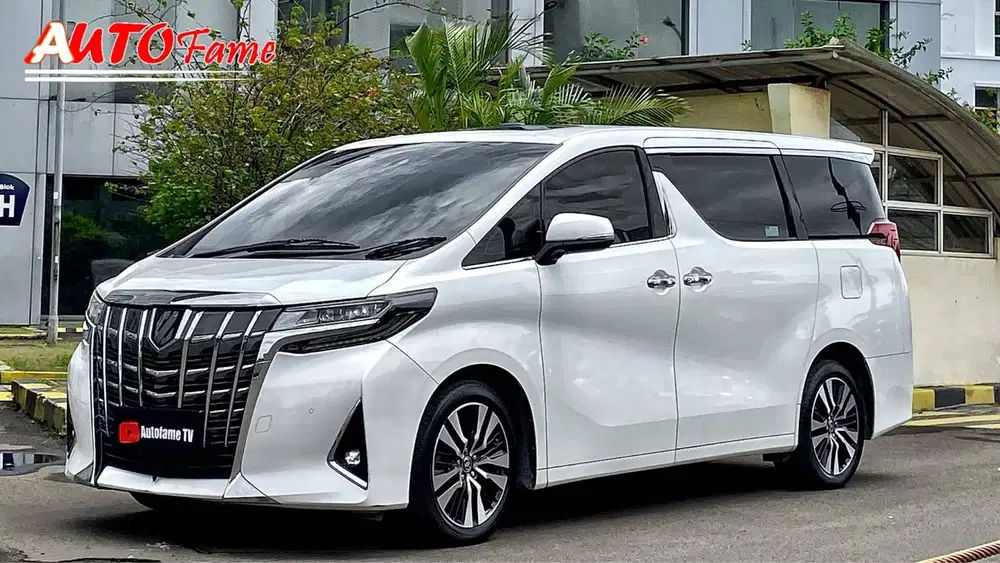 Toyota New Alphard Facelift G ATPM TSS NIK 2021
