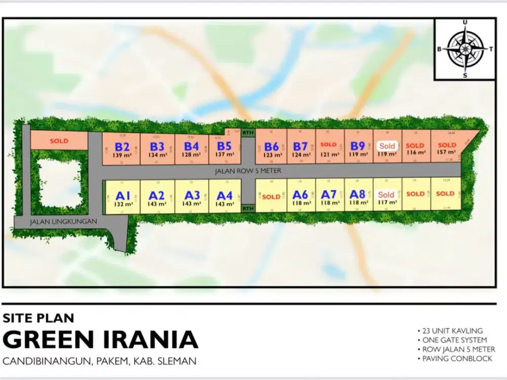 Dijual Land Pakem 1 Jt-an/m2 Dekat Kopi Klotok
