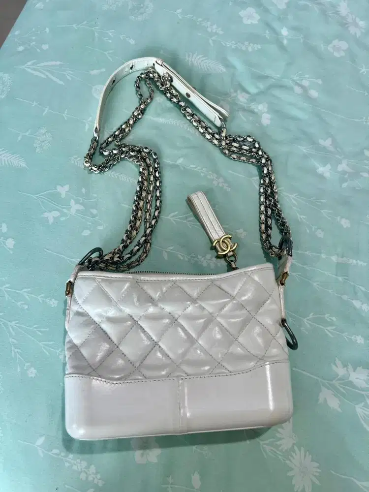 Chanel Gabriel small white