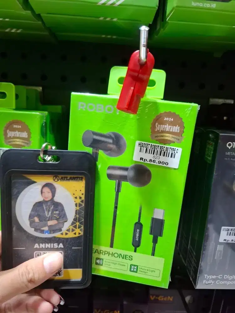 HEADSET ROBOT REC 80 TYPE C | ATLANTIS DAHSYAT