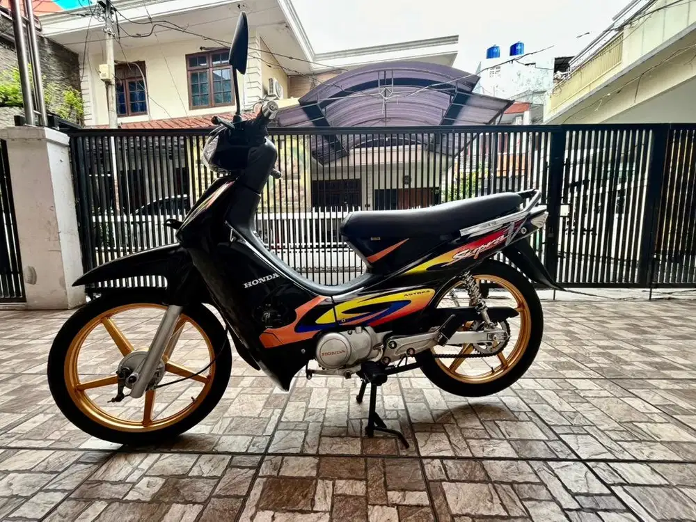 HONDA SUPRA V 2003 HITAM ASLI KOPLING