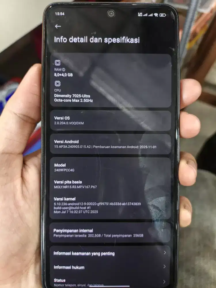 POCO M7 PRO RAM 8/256