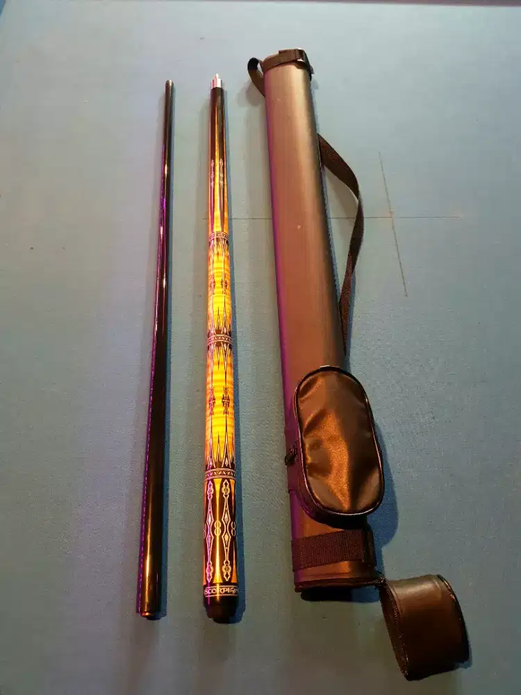 stick billiard scorpion totem TM 02 carbon fiber