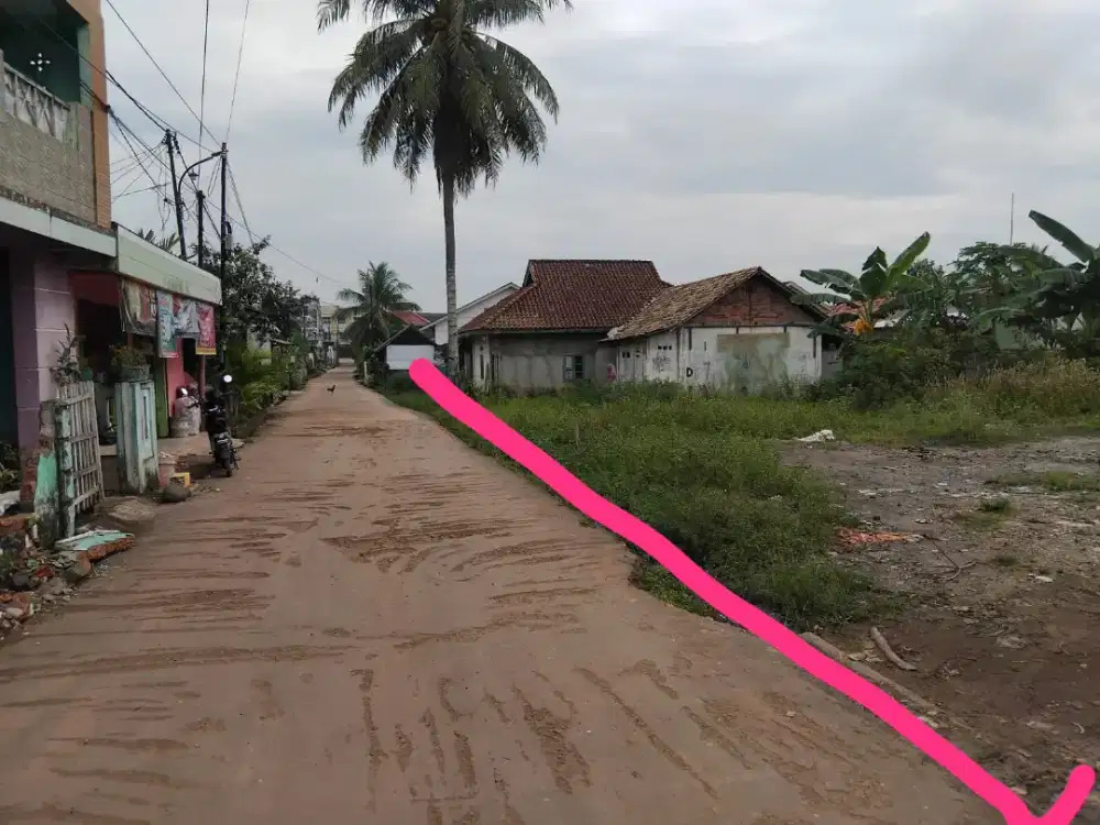 Dijual tanah dipinggir jalan