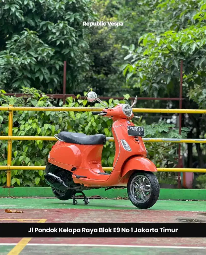 JUAL MURAH PIAGGIO VESPA LX 125 IGET LED TAHUN 2021 PERFECT CONDITION