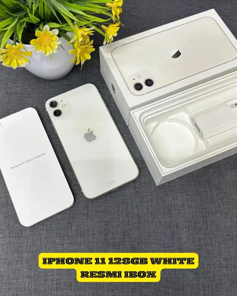 Iphone 11 128gb white ibox
