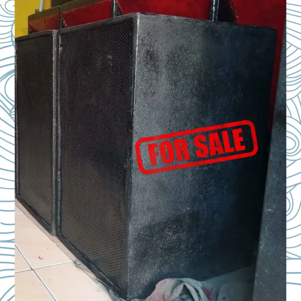 Speaker 12 Inch Two Way 2 Unit Pasif