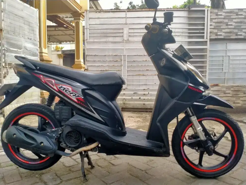 Honda Beat lengkap Motor sehat walafiat keterangan detail dibawah