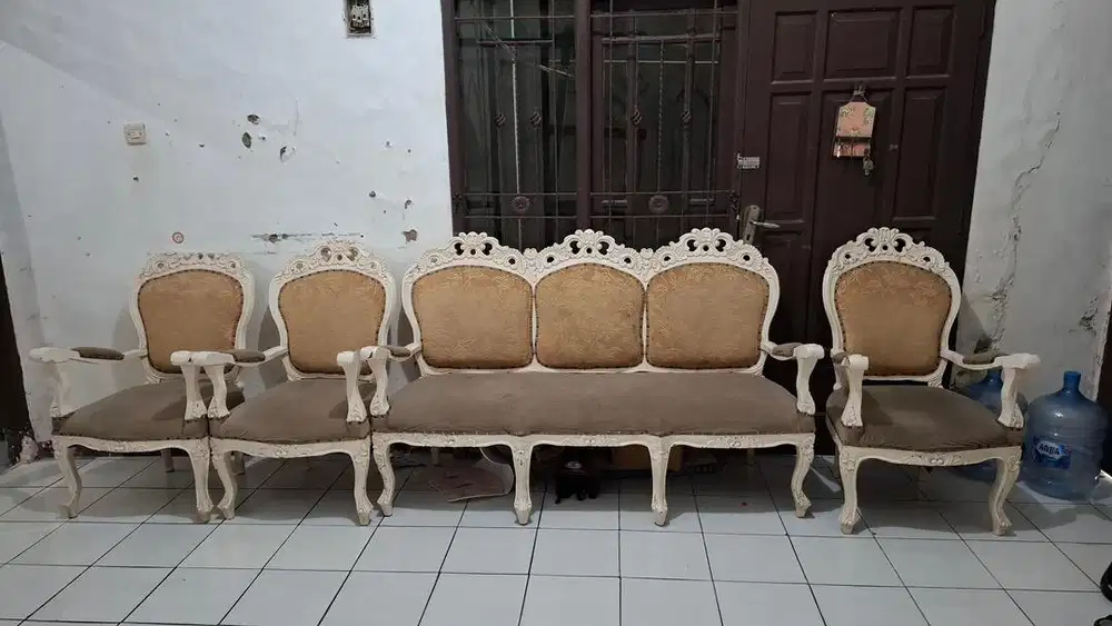 Kursi tamu ukiran - murah, Depok