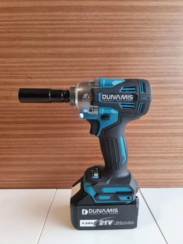 Mesin kunci pas impact wrench Dunamis 21V Lithium-Ion 4.0Ah