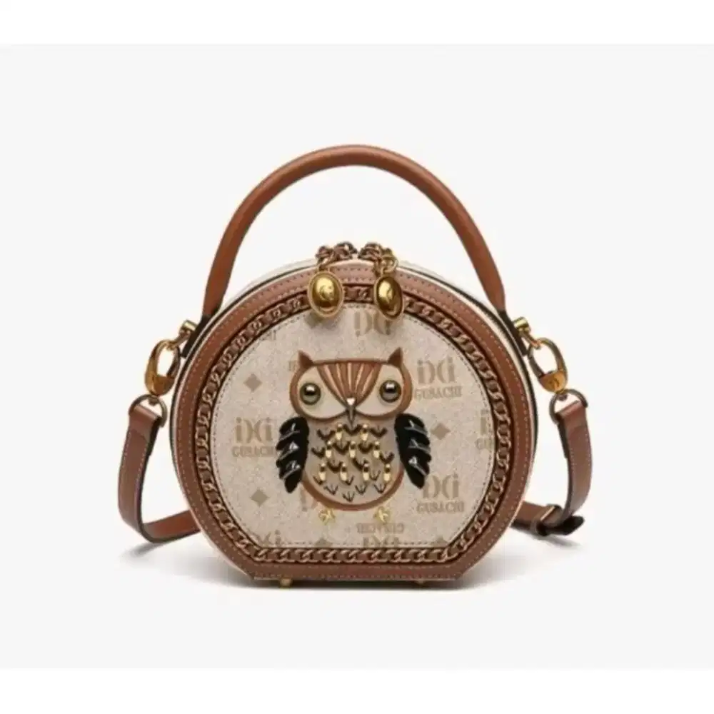 JC Gusachi Owl Round Slingbag Round