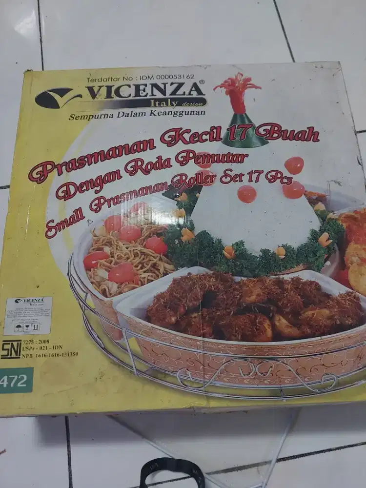 Vicenza prasmanan uk sedang 5 pc