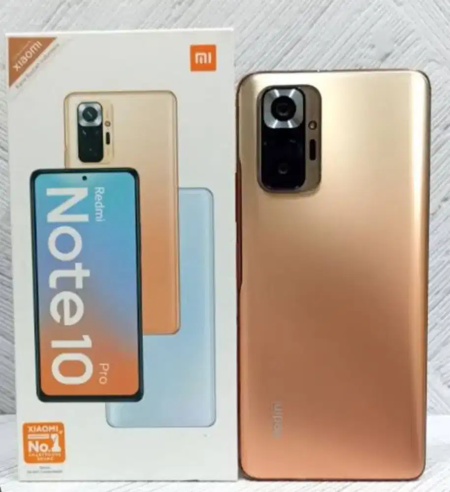 Murah hp Xiaomi Redmi Note 10 pro 8/128 lkp, bs TT
