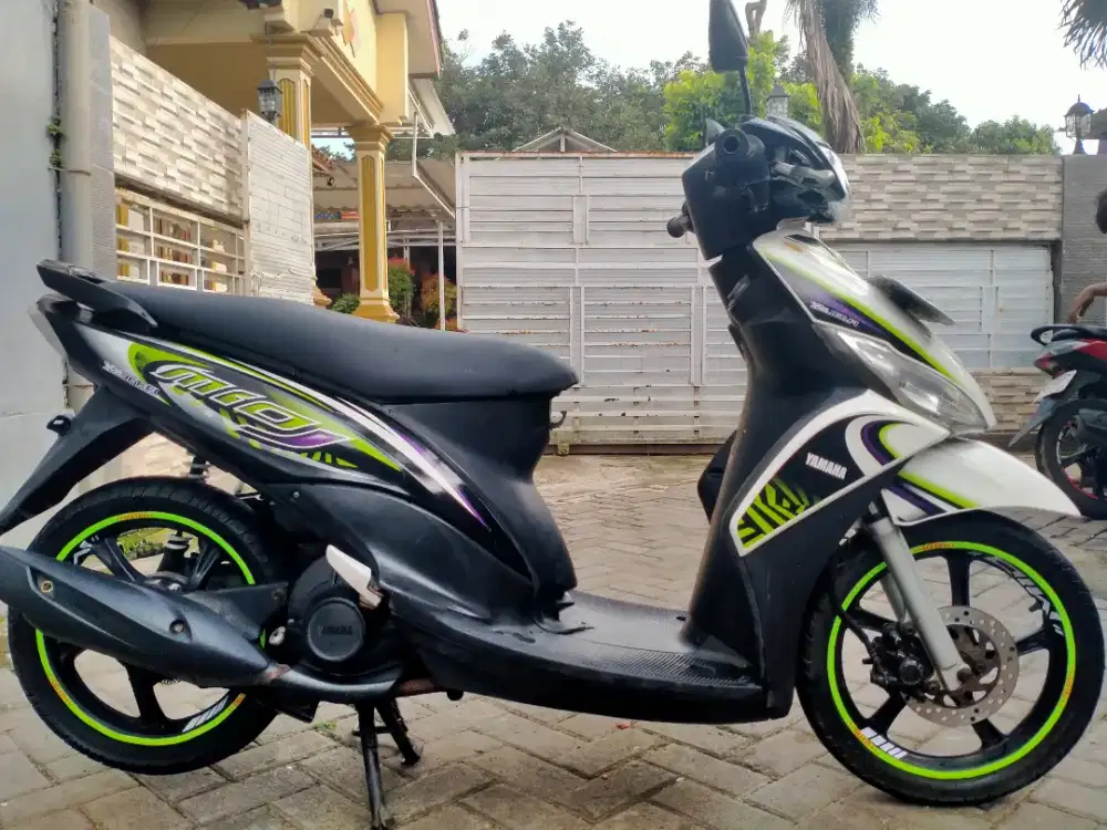 Yamaha Mio J injeksi lengkap motor sehat keterangan detail dibawah