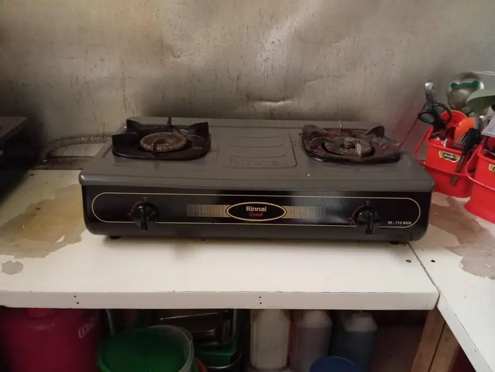 KOMPOR 2 TUNGKU RINNAI GRANDE TURBO
