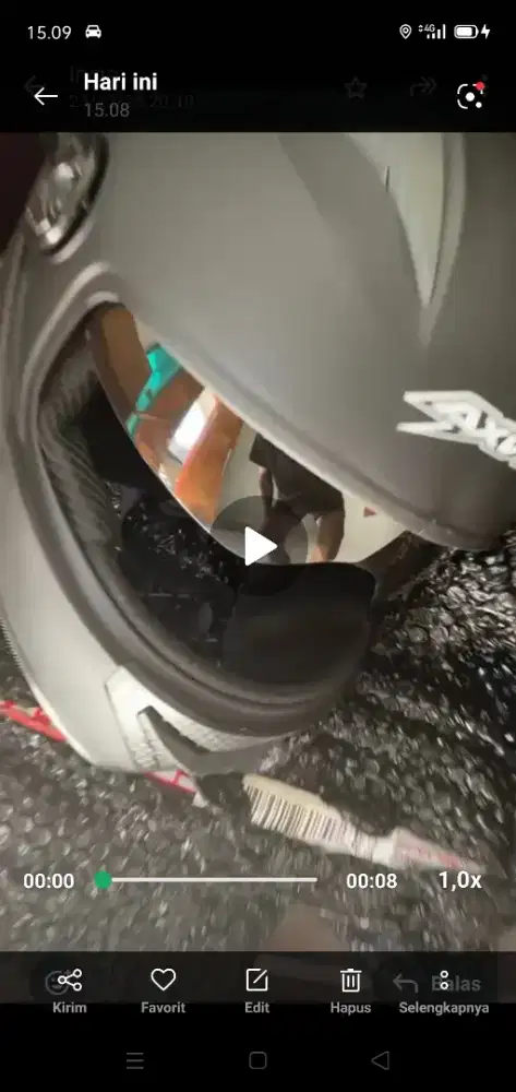 Helm bekas rasa baru jual cepet cod di tempat